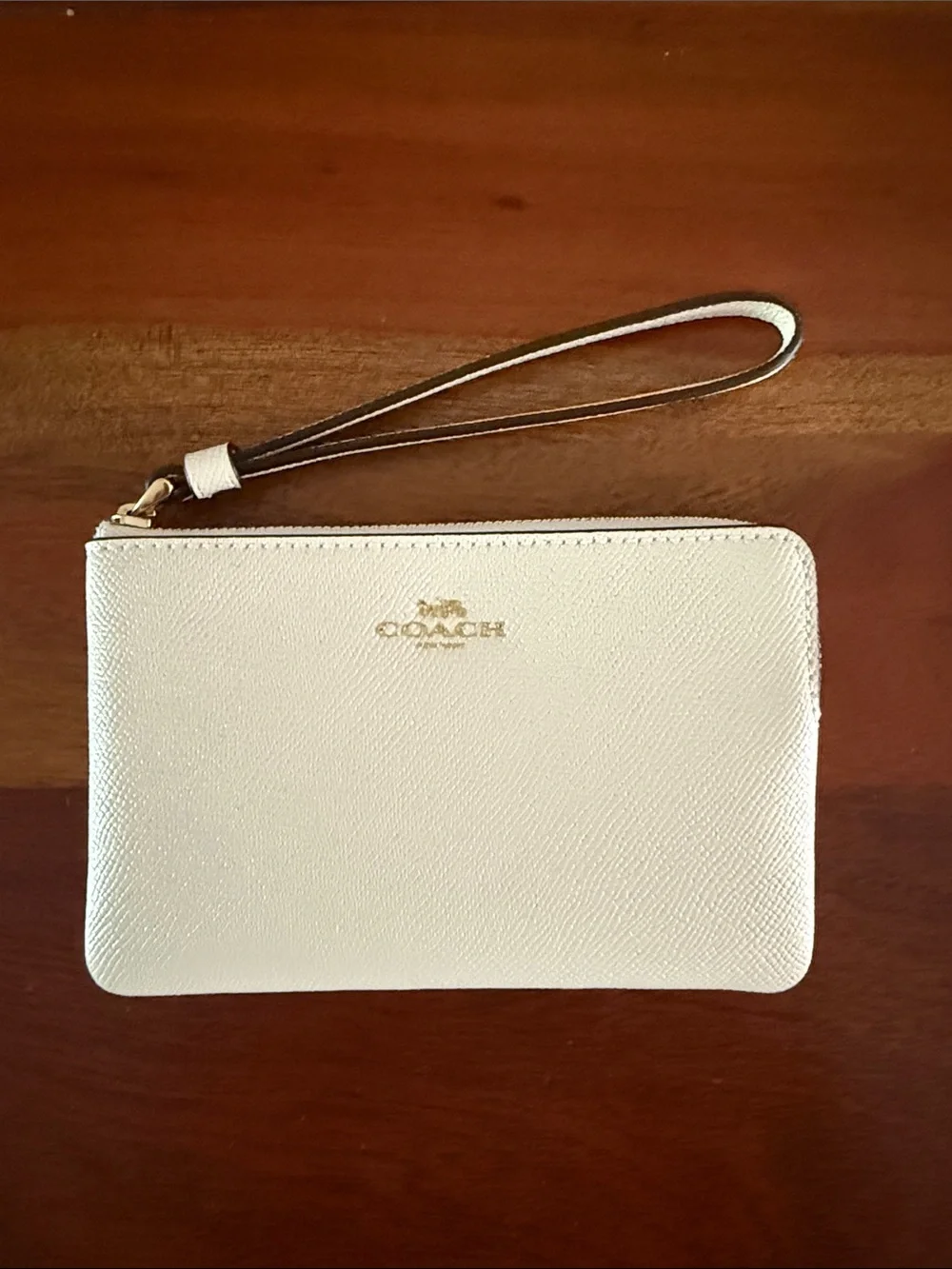 Coach Zip Wristlet NWT